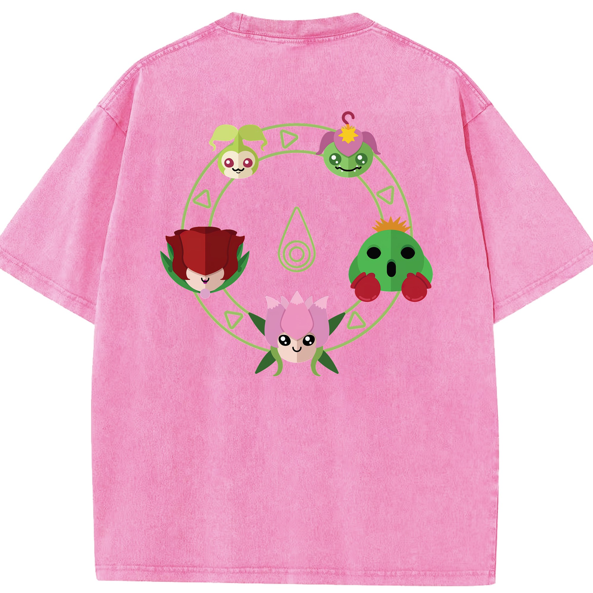 （画像用） Digimon デジタルモンスター/デジモン 綿100% ヴィンテージ風 半袖Tシャツ（背面プリント）